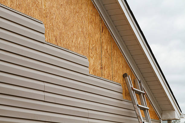 Professional Siding Repair technician working in Burton, SC